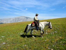 Canada-Alberta-Clearwater Vaquero Wilderness Ride